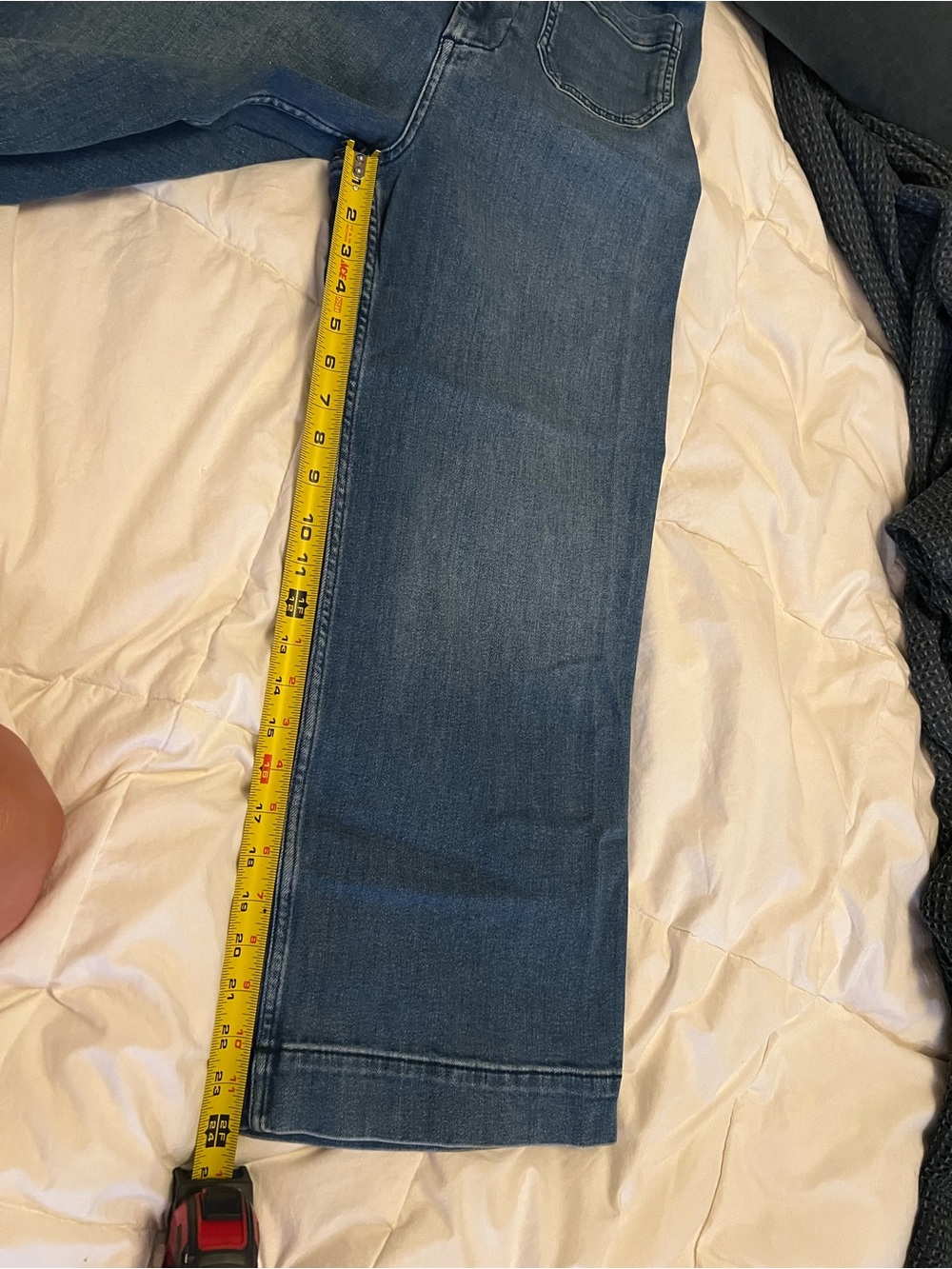 Maeve Colette Cropped Jeans in Medium Blue Wash - Picture 7 of 7